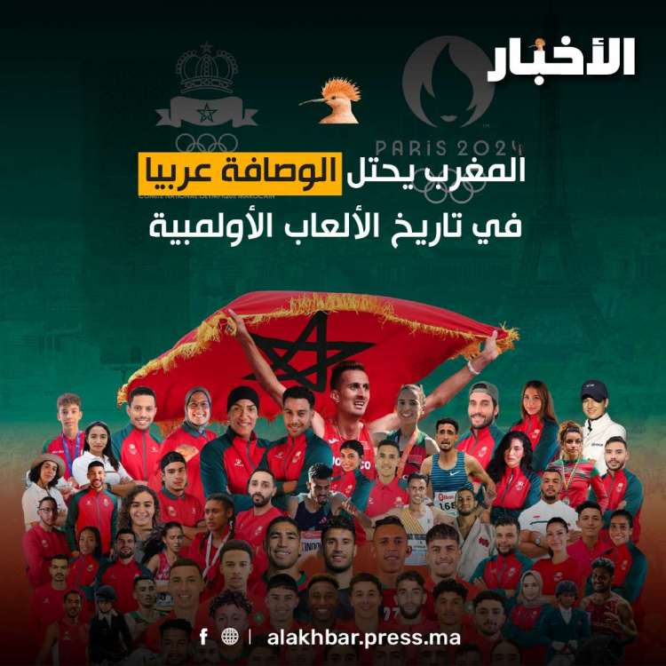 المغرب يحتل الوصافة عربيا في تاريخ الألعاب الأولمبية maroc olimpic Plan de travail 1 copie 5