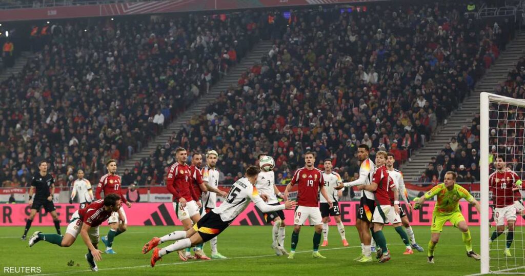 ألمانيا تسقط في فخ التعادل أمام هنغاريا بدوري الأمم 1 1756236