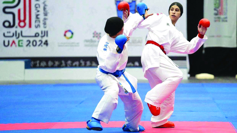 ملك.. من ملاعب كرة القدم إلى بساط الكاراتيه 1756546710 image