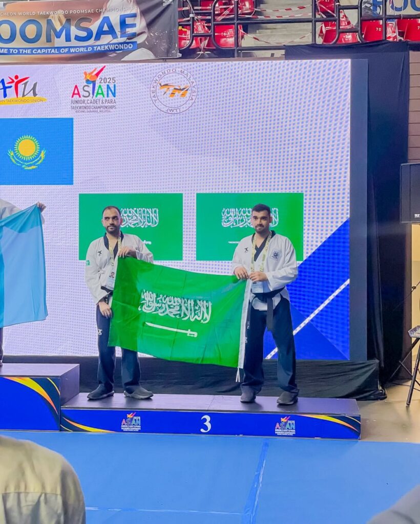 المنتخب السعودي للتايكوندو يحقق يضاعف إنجازه الآسيوي بـ(6) ميداليات في القتال والبارا بومسي #السعودية 🇸🇦 2634250