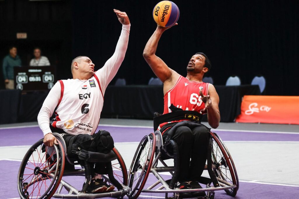 منتخب سلة الكراسي يتأهل لربع نهائي مونديال 3X3 في جنوب أفريقيا image