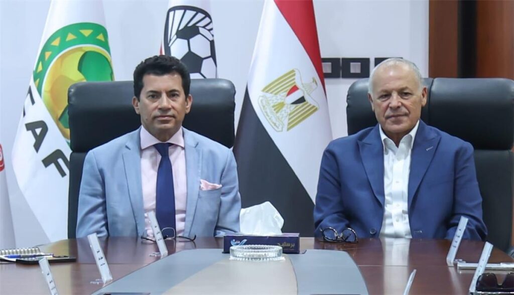تفاصيل اجتماع وزير الرياضة وأبو ريدة لبحث سبل تطوير كرة القدم في مصر 1761400977 large