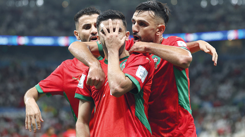 المغرب يحتفل بـالتأهل والصدارة.. ويرافق السعودية إلى ربع نهائي كأس العرب 1765239859 image