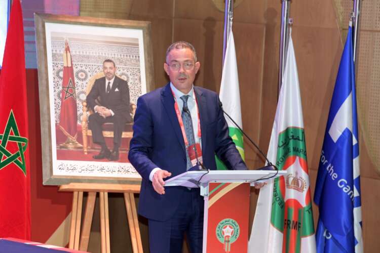 لقجع يخبر وحيد ولاعبي المنتخب بوضع المونديال نصب أعينهم