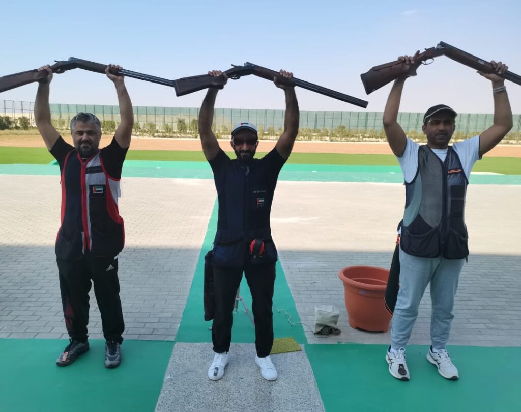 محمد بن دلموك يتوّج بذهبية رماية التراب في مهرجان وحدات المساندة 1768322924 image